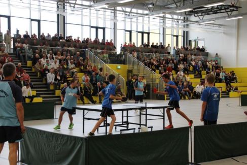 Tischtennisvorführung der SG Großröhrsdorf