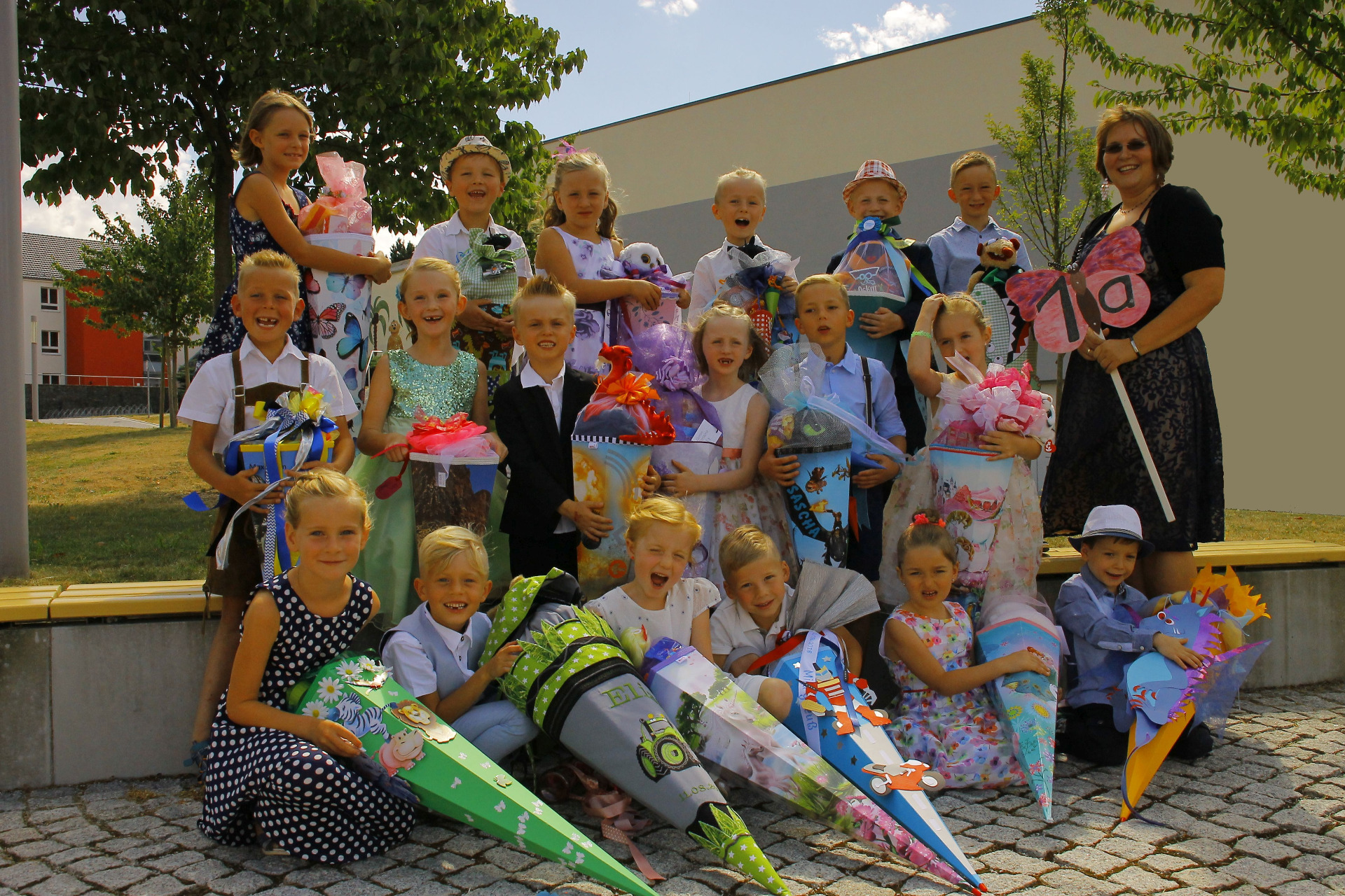 Schuleingang im Rödertal