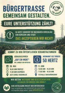 Aufruf Bürgertrasse
