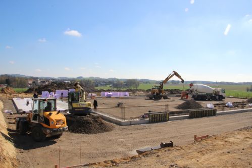Ersatzneubau Sporthalle - Baufortschritt
